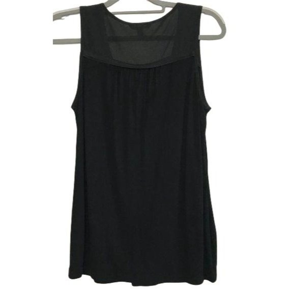 Banana Republic Women's Black V-Neck Tank Top Small - Picture 2 of 6